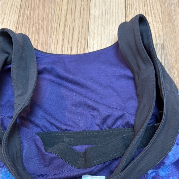 Lucy Athletic Tank Purple Watercolor - Picture 6 of 6